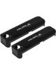 Proflow Ignition Coil Covers, LS, Fabricated Aluminium, Black Powde