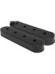 Proflow Valve Covers, LS Aluminium Fabricated, Black Wrinkle, Tall,