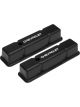 Proflow Valve Covers, Tall Aluminium, Black, Chevrolet Logo, SB Che