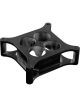 Proflow Carburettor Spacer, Aluminium Black Anodised, 2 in.