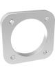 Proflow Throttle Body Adapter, Weld-on Flange, Billet Aluminium, Nat