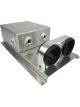 Proflow Fuel Surge Tank Fabricated Aluminium, Square Slim, 044 Pump Mo
