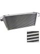 Proflow Intercooler Aluminium Universal Delta Fin 600 x 300 x 76m