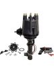 Proflow Distributor, Billet Ready-to-Run Black, Vacuum Advance, Hol