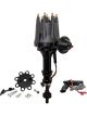 Proflow Distributor, Billet Black Ready-to-Run, Vacuum Advance, For