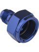 Proflow Female Adaptor -12AN To -08AN Male Reducer, Blue