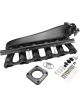 Proflow Intake Manifold Kit, Fabricated Aluminium Black Ford BA,