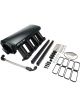 Proflow Intake Manifold Kit with Fuel Rails, Fabricated Black EFI,
