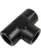 Proflow Female Adaptor Pipe Tee 3/4in. NPT, Black