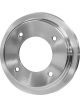 Proflow Crank Pump Pulley, V-Belt, 1-Groove, Aluminium Polished Hol