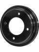Proflow Crank Pump Pulley, V-Belt, 1-Groove, Aluminum Black Holde
