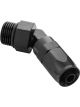 Proflow Fitting, 45 Degree Hose End -10AN Hose To Male -12AN T