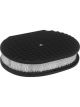 Proflow Air Filter Assembly Black Fins Oval 12 x 2