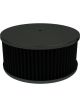 Proflow Air Filter Assembly Round 6in. x 3in., Black