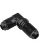 Proflow 90 Degree Adaptor AN Flare -08AN Bulkhead, Black