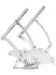Proflow Bonnet Hinge Kit, Billet Aluminium Ford Mustang 71-73, Pol