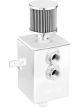 Proflow Oil Breather 2 Lt Tank, Catch Can, Square Aluminium, Polishe