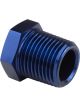 Proflow Fitting Aluminium Hex Head Plug 1/2in. NPT, Blue