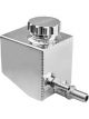 Proflow Power Steering Reservoir, Remote, Fabricated Aluminium Polish