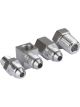 Proflow Gauge Adaptor Kit, AN3 Straight and 90 degree adaptor kit