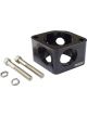 Proflow Water Neck Spacer 2, Billet Aluminium, Black, 2 x AN16