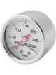 Proflow Fuel Pressure Gauge 0-30PSI Stainless / White Face 40mm