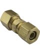 Proflow Fuel Line Connectors, Brass 5/16in. (8mm) To 5/16in. (8mm)