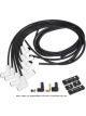 Proflow Spark Plug Pro Lead Wires, White Ceramic, Spiral Core, 8