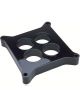 Proflow Carburettor Spacer 1in. Thick, Phenolic/Plastic 4 Port 4150
