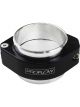 Proflow Tubing Coupler, HD Clamp Assembly, Aluminium, Black Anodis