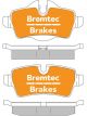 Bremtec Tradeline Brake Pads Set Rear Mini Cooper Clubman Cooper S