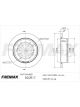 Fremax Brake Rotor (Pair) Rear