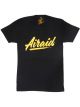 Airaid T-Shirt; Black, Gold Airaid Logo, XX-Large