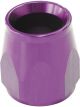 Aeroflow PTFE Hose End Socket -6AN Purple