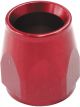 Aeroflow PTFE Hose End Socket -8AN Red