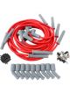 Aeroflow Xpro Universal 8.5mm V8 Ignition Lead Set Red