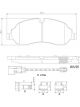 Brembo Ceramic Brake Pads