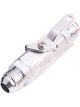 Aeroflow Shut Off Valve -10AN Silver