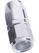 Aeroflow 100/150 Series Straight Hose End -6AN Silver