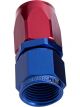 Aeroflow 100/150 Series Straight Hose End -10AN Blue/Red