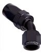 Aeroflow 100 Series Taper 45 Degree Hose End -12AN Black