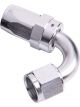 Aeroflow 100 Series Taper 120 Degree Hose End -16AN Silver