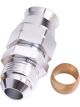Aeroflow Tube to Male AN Adapter 3/4 Inch to -12AN Silver