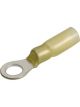 Narva Adhesive Lined Ring Terminal Yellow 1/4