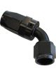 Aeroflow 100 Series Taper 60 Degree Hose End -16AN Black