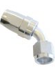 Aeroflow 100 Series Taper 60 Degree Hose End -20AN Silver