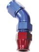 Aeroflow 45 Degree Tube to Female AN Adapter 3/4
