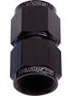 Aeroflow Straight Female Swivel Coupler -6AN Black