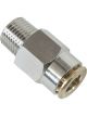 Alemlube 6mm Tube x 1/8 Bsp Connector 