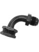 Aeroflow Turbo Drain Bulkhead 90° with -10AN Male